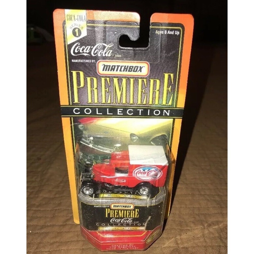 MATCHBOX MODEL A FORD PREMIERE COCA COLA COLLECTION NIP